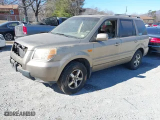 2008 Honda Pilot EX-L with VIN 5FNYF18778B052859, listed as a IAAI auction lot 41695095 with 249,207 mi miles. Bid and sale history available at carsss.com. Image 2.