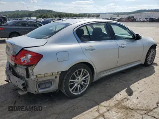 2008 Infiniti G35 Journey with VIN JNKBV61E98M227603, listed as a Copart auction lot 70249264 with 183,216 mi miles and Salvage Title. Bid and sale history available at DreamBid. Image 3.