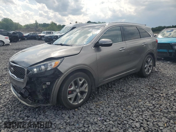 2016 Kia Sorento SX z VIN 5XYPKDA54GG031749, wystawiony jako Copart lot #59871035 z przebiegiem 284 115 mil mil oraz Szkoda całkowita • Salvage title. Historia ofert i sprzedaży dostępna na DreamBid. Obrazek 1.