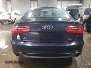 2013 Audi A6 3.0T Prestige with VIN WAUHGAFCXDN137362, listed as a Copart auction lot 46140415 with 72,274 mi miles and Salvage Title. Bid and sale history available at carsss.com. Image 6.