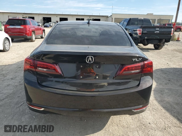 2015 Acura TLX V6 with VIN 19UUB2F32FA009747, listed as a Copart auction lot 55556435 with 83,592 mi miles and Salvage title. Bid and sale history available at DreamBid. Image 6.