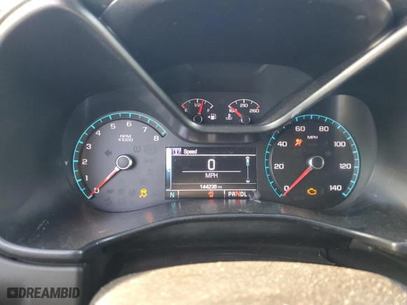 2017 Chevrolet Colorado 2WD LT with VIN 1GCGSCEN3H1244360, listed as a Copart auction lot 46987445 with 144,236 mi miles and Salvage Title. Bid and sale history available at carsss.com. Image 9.