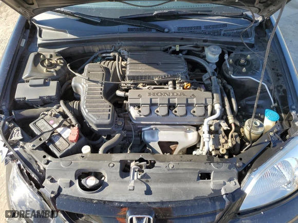 2003 Honda Civic DX with VIN 2HGES161X3H585385, listed as a Copart auction lot 42854145 with 87,312 mi miles and Salvage Title. Bid and sale history available at carsss.com. Image 12.