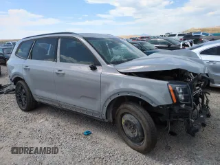 2022 Kia Telluride SX with VIN 5XYP5DHC5NG223447, listed as a Copart auction lot 62501315 with Not provided miles and Salvage title. Bid and sale history available at DreamBid. Image 4.