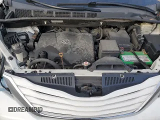 2017 Toyota Sienna LE with VIN 5TDJZ3DCXHS180970, listed as a Copart auction lot 88876535 with 180,318 mi miles and Salvage Title. Bid and sale history available at carsss.com. Image 12.