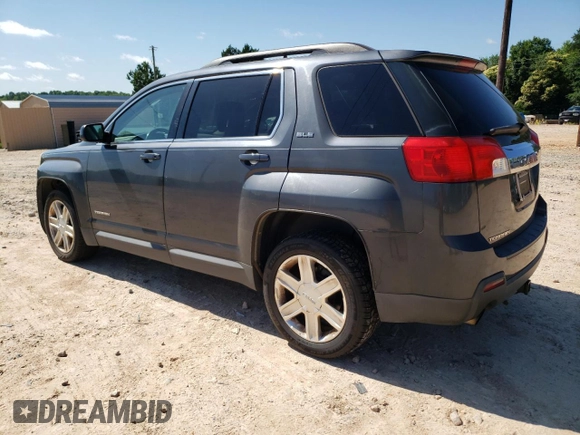 2011 GMC Terrain SLE-2 with VIN 2CTFLSE58B6404860, listed as a Copart auction lot 61456805 with 189,537 mi miles and Clean title. Bid and sale history available at DreamBid. Image 2.