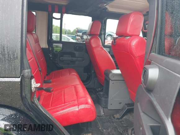 2008 Jeep Wrangler Unlimited Sahara with VIN 1J4GA59128L504798, listed as a IAAI auction lot 42210839 with 162,406 mi miles and . Bid and sale history available at DreamBid. Image 8.