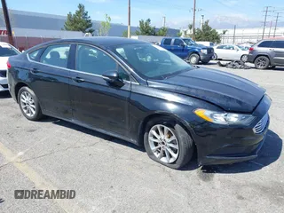 2017 Ford Fusion SE with VIN 3FA6P0H75HR299476, listed as a IAAI auction lot 41860085 with 55,674 mi miles. Bid and sale history available at carsss.com. Image 1.