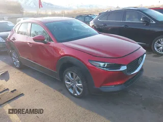 2022 Mazda CX-30 S Carbon Edition with VIN 3MVDMBCL4NM431242, listed as a IAAI auction lot 41851636 with 40,982 mi miles and . Bid and sale history available at DreamBid. Image 1.