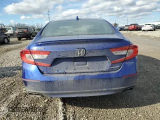 2019 Honda Accord Sedan Sport 1.5T with VIN 1HGCV1F31KA144144, listed as a Copart auction lot 42144335 with Not Provided miles and Salvage Title. Bid and sale history available at carsss.com. Image 6.
