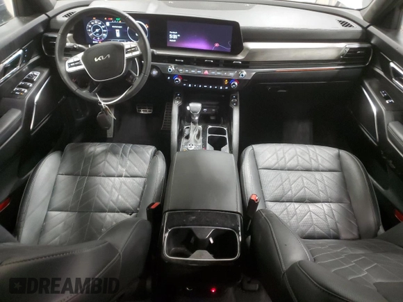 2023 Kia Telluride SX Prestige с VIN 5XYP5DGC2PG368708, выставлен на аукционе Copart как лот 46637905 с пробегом 12 089 миль миль и Списание • Salvage title. История ставок и продаж доступна на DreamBid. Изображение 8.