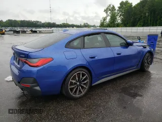 2022 BMW 4 Series 430i with VIN WBA63AV01NFL98112, listed as a Copart auction lot 56421085 with Not provided miles and Salvage title. Bid and sale history available at DreamBid. Image 3.