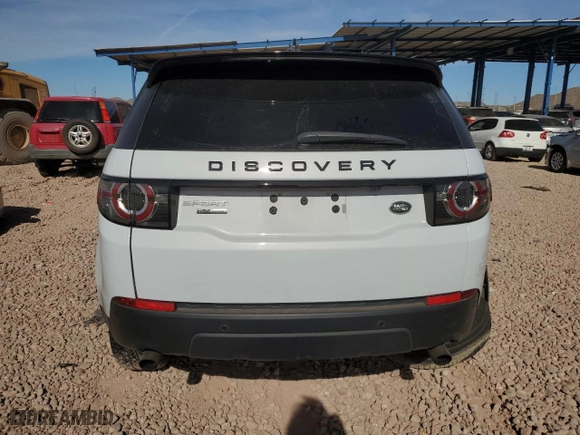 2016 Land Rover Discovery Sport HSE LUX with VIN SALCT2BG4GH591044, listed as a Copart auction lot 42375045 with 108,375 mi miles and Salvage Title. Bid and sale history available at carsss.com. Image 6.