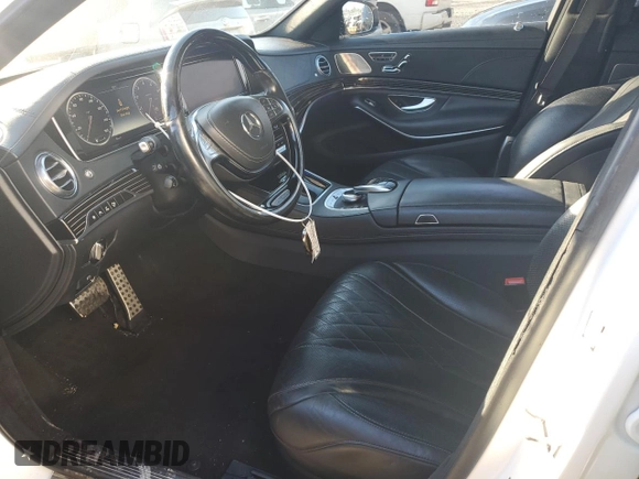 2017 Mercedes-Benz S 550 with VIN WDDUG8FB8HA325379, listed as a Copart auction lot 84193694 with 84,522 mi miles and Salvage Title. Bid and sale history available at carsss.com. Image 7.