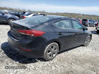 2018 Hyundai Elantra SEL with VIN 5NPD84LF9JH227287, listed as a Copart auction lot 52342855 with 81,687 mi miles and Salvage Title. Bid and sale history available at DreamBid. Image 3.