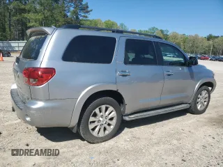 2013 Toyota Sequoia Limited with VIN 5TDKY5G13DS044283, listed as a Copart auction lot 52236725 with 195,118 mi miles and Salvage Title. Bid and sale history available at carsss.com. Image 3.