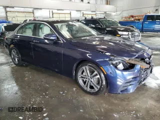 2021 Mercedes-Benz E-Class E 350 with VIN W1KZF8EB2MA879442, listed as a Copart auction lot 89382905 with 77,517 mi miles and Salvage Title. Bid and sale history available at carsss.com. Image 4.