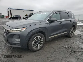 2020 Hyundai Santa Fe Limited with VIN 5NMS5CAA8LH213883, listed as a Copart auction lot 88423355 with 55,410 mi miles and Salvage Title. Bid and sale history available at carsss.com. Image 1.