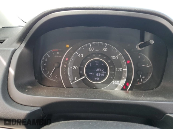 2014 Honda CR-V LX with VIN 2HKRM3H34EH507070, listed as a Copart auction lot 70741094 with 118,362 mi miles and Salvage Title. Bid and sale history available at carsss.com. Image 9.