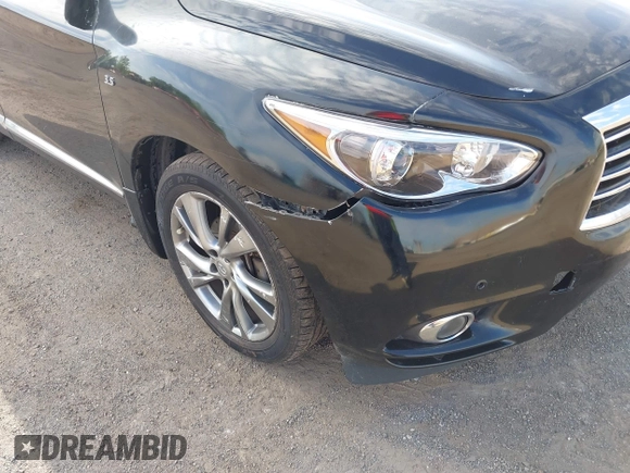 2014 Infiniti QX60 with VIN 5N1AL0MM9EC525598, listed as a IAAI auction lot 42212187 with 146,256 mi miles and . Bid and sale history available at carsss.com. Image 17.