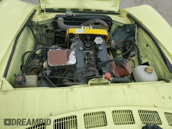 1978 FIAT 124 Spider z VIN 124CS10126825, wystawiony jako Copart lot #75075504 z przebiegiem 94 895 mil mil oraz Szkoda całkowita • Salvage title. Historia ofert i sprzedaży dostępna na DreamBid. Obrazek 11.