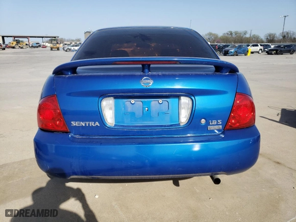 2006 Nissan Sentra 1.8 S with VIN 3N1CB51D86L618137, listed as a Copart auction lot 49523715 with 213,731 mi miles and Salvage Title. Bid and sale history available at carsss.com. Image 6.