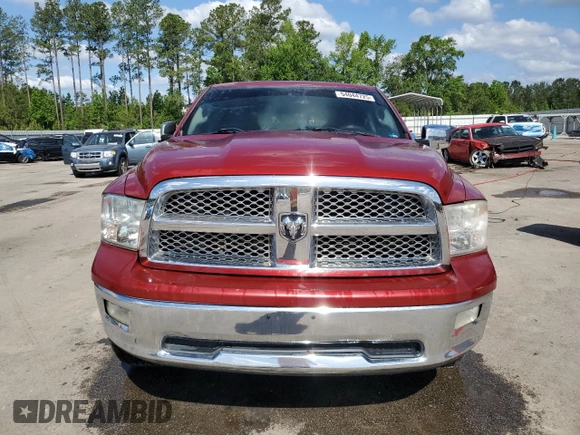 2009 Dodge 1500 SLT with VIN 1D3HV13T79J524695, listed as a Copart auction lot 54044725 with 233,668 mi miles and Salvage title. Bid and sale history available at DreamBid. Image 5.