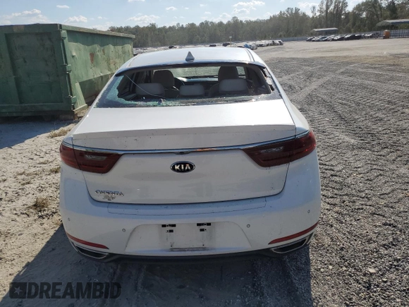2017 Kia Cadenza Premium with VIN KNALC4J19H5065931, listed as a Copart auction lot 75105004 with 67,468 mi miles and Salvage Title. Bid and sale history available at carsss.com. Image 6.