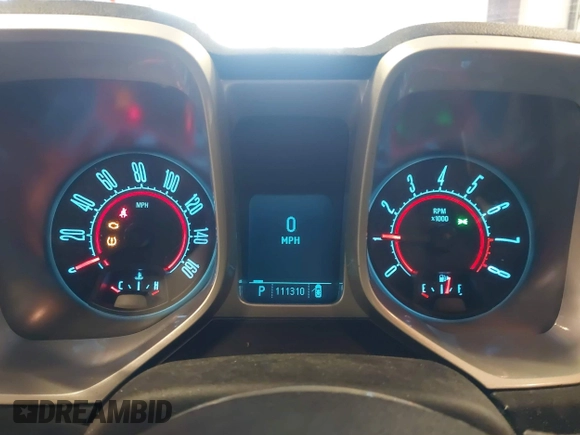 2010 Chevrolet Camaro 2LT with VIN 2G1FC1EV3A9105580, listed as a IAAI auction lot 42342626 with 111,310 mi miles and . Bid and sale history available at DreamBid. Image 7.