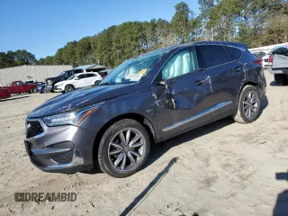 2019 Acura RDX Technology with VIN 5J8TC1H56KL005233, listed as a Copart auction lot 53622235 with 51,702 mi miles and Salvage title. Bid and sale history available at DreamBid. Image 1.