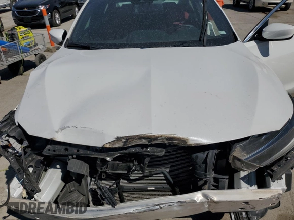 2021 Acura ILX w/Premium/A-SPEC Package with VIN 19UDE2F80MA006720, listed as a Copart auction lot 48496435 with 50,655 mi miles and Salvage Title. Bid and sale history available at carsss.com. Image 12.