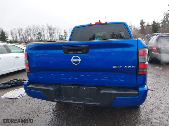 2024 Nissan Frontier PRO-4X with VIN 1N6ED1EK7RN642335, listed as a IAAI auction lot 41587972 with 3,076 mi miles. Bid and sale history available at carsss.com. Image 17.
