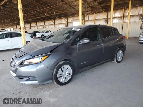 2018 Nissan LEAF SL with VIN 1N4AZ1CP3JC300999, listed as a Copart auction lot 89209415 with 47,997 mi miles and Salvage Title. Bid and sale history available at DreamBid. Image 1.
