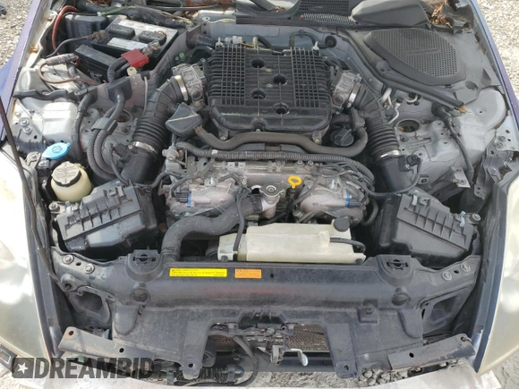 2008 Nissan 350Z Enthusiast with VIN JN1BZ36A58M850858, listed as a Copart auction lot 42088125 with 106,574 mi miles and Clean Title. Bid and sale history available at DreamBid. Image 11.