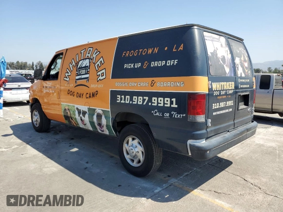 2010 Ford Econoline Cargo Commercial z VIN 1FTNE2EL0ADA17719, wystawiony jako Copart lot #59343765 z przebiegiem 85 417 mil mil oraz Tytuł czysty. Historia ofert i sprzedaży dostępna na DreamBid. Obrazek 2.