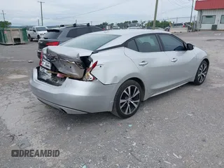 2016 Nissan Maxima SR with VIN 1N4AA6AP8GC407031, listed as a IAAI auction lot 42453395 with 204,155 mi miles and . Bid and sale history available at DreamBid. Image 4.
