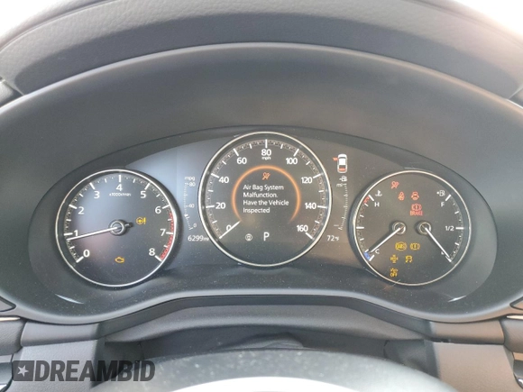 2023 Mazda 3 Premium Plus with VIN 3MZBPBEY2PM377464, listed as a Copart auction lot 83273744 with 6,299 mi miles and Salvage Title. Bid and sale history available at DreamBid. Image 8.