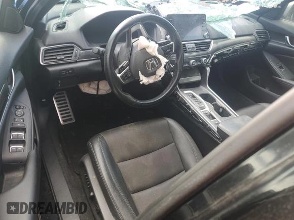 2021 Honda Accord Sport z VIN 1HGCV2F3XMA034329, wystawiony jako Copart lot #44753095 z przebiegiem Nie podano mil oraz Nie do naprawy • Non repairable. Historia ofert i sprzedaży dostępna na DreamBid. Obrazek 8.