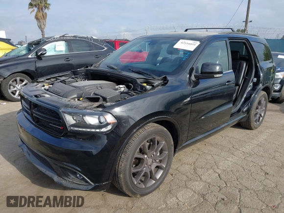 2017 Dodge Durango R/T with VIN 1C4SDHCT2HC732707, listed as a IAAI auction lot 42116051 with 102,108 mi miles and . Bid and sale history available at DreamBid. Image 18.