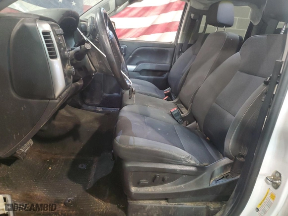 2018 Chevrolet Silverado 1500 LT with VIN 1GCVKRECXJZ159953, listed as a Copart auction lot 88528365 with 105,152 mi miles and Salvage Title. Bid and sale history available at carsss.com. Image 7.