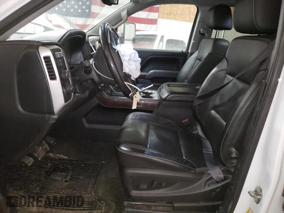 2015 GMC Sierra 1500 SLT with VIN 3GTU2VEC2FG151454, listed as a Copart auction lot 50685105 with 136,283 mi miles and Salvage Title. Bid and sale history available at DreamBid. Image 7.