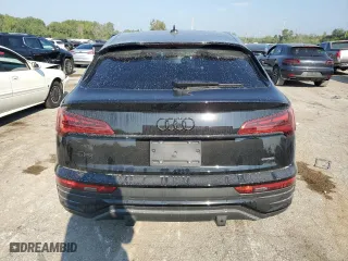 2023 Audi Q5 Sportback S line Premium Plus with VIN WA15AAFY1P2180698, listed as a Copart auction lot 68322044 with 0 mi miles and Salvage Title. Bid and sale history available at carsss.com. Image 6.