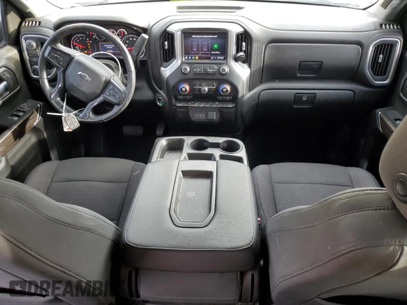 2019 Chevrolet Silverado 1500 LT with VIN 1GCRWCED2KZ334872, listed as a Copart auction lot 86397084 with 50,639 mi miles and Salvage Title. Bid and sale history available at DreamBid. Image 8.