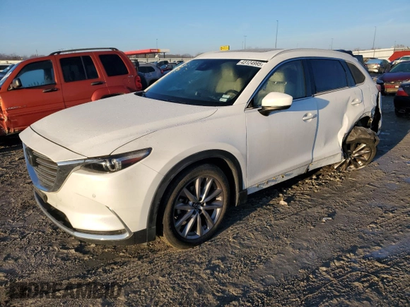 2020 Mazda CX-9 Grand Touring with VIN JM3TCADY3L0415139, listed as a Copart auction lot 43124995 with 0 mi miles and Salvage Title. Bid and sale history available at carsss.com. Image 1.