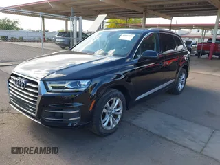 2017 Audi Q7 Premium Plus with VIN WA1LAAF75HD047107, listed as a IAAI auction lot 42056200 with 94,696 mi miles. Bid and sale history available at carsss.com. Image 2.
