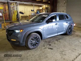 2024 Mazda CX-50 S Select with VIN 7MMVABAM4RN226610, listed as a Copart auction lot 44614185 with 5,730 mi miles and Salvage Title. Bid and sale history available at DreamBid. Image 1.