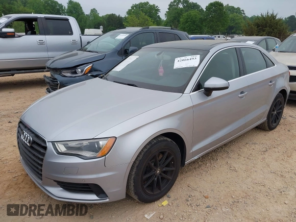 2015 Audi A3 Premium Plus with VIN WAUCCGFF4F1129058, listed as a IAAI auction lot 42066493 with 122,774 mi miles and . Bid and sale history available at DreamBid. Image 17.