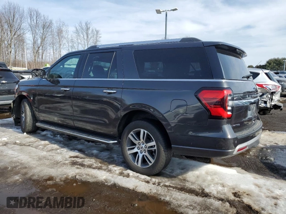 2023 Ford Expedition Max Limited with VIN 1FMJK1K82PEA12246, listed as a Copart auction lot 45705495 with 62,834 mi miles and Clean title. Bid and sale history available at DreamBid. Image 2.