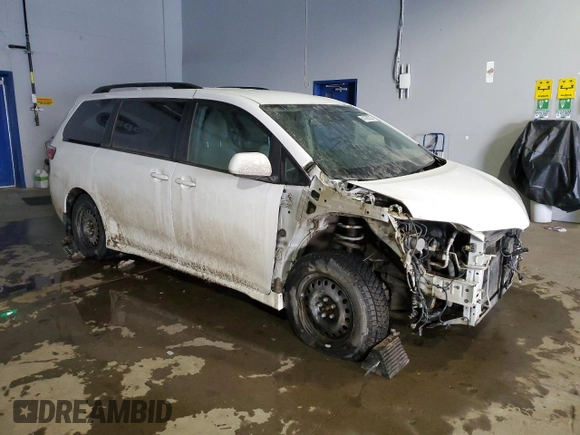 2018 Toyota Sienna LE с VIN 5TDJZ3DC0JS208295, выставлен на аукционе Copart как лот 41760005 с пробегом 91 334 миль миль и Списание • Salvage title. История ставок и продаж доступна на DreamBid. Изображение 4.