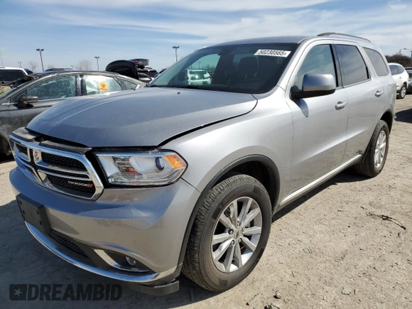 2019 Dodge Durango SXT Plus with VIN 1C4RDJAG1KC769900, listed as a Copart auction lot 50230565 with 88,954 mi miles and Salvage title. Bid and sale history available at DreamBid. Image 1.